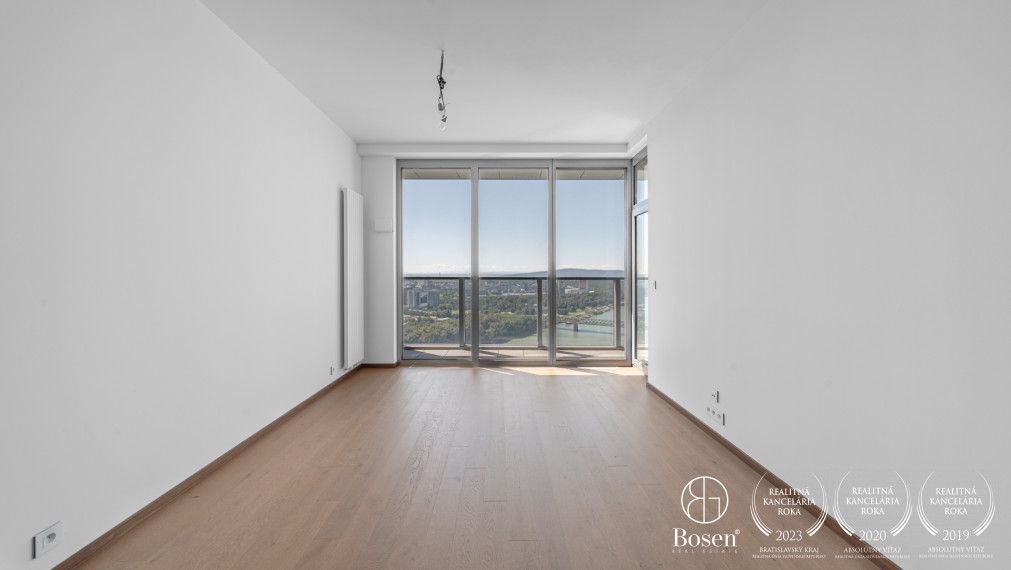 BOSEN | 2 izbový byt v projekte Eurovea Tower, 35. LUX poschodie