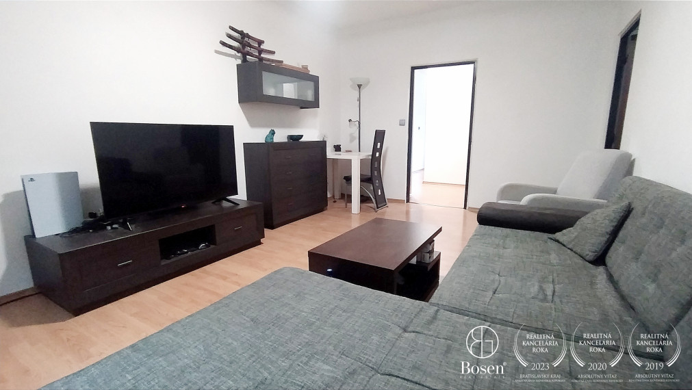 BOSEN | REZERVOVANÉ 2 izbový byt, kompletne zariadený, Švermová, 59,13 m2