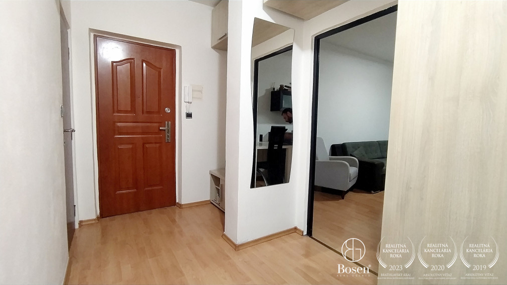 BOSEN | REZERVOVANÉ 2 izbový byt, kompletne zariadený, Švermová, 59,13 m2