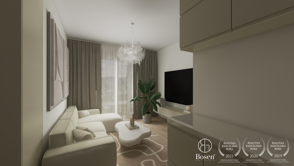 BOSEN | Na predaj garsónka v NOVOSTAVBE  - Trenčín ul. Hanzlíkovská, 40m2