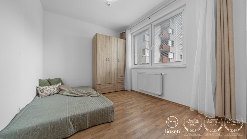 BOSEN | 3 izbový zariadený byt  s garážovým státím - Perla Ružinova