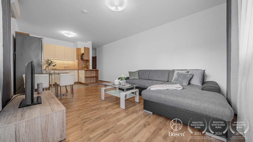 BOSEN | 3 izbový zariadený byt  s garážovým státím - Perla Ružinova
