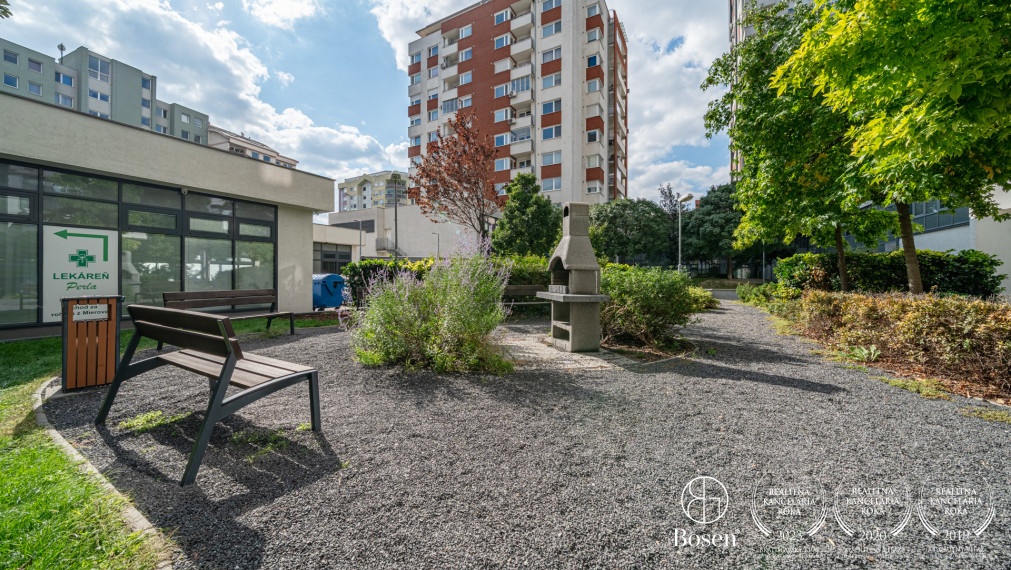 BOSEN | 3 izbový zariadený byt  s garážovým státím - Perla Ružinova