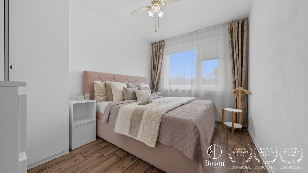 BOSEN | Zariadený 4 izb. byt, Ľubovnianska 8, Petržalka 87m2