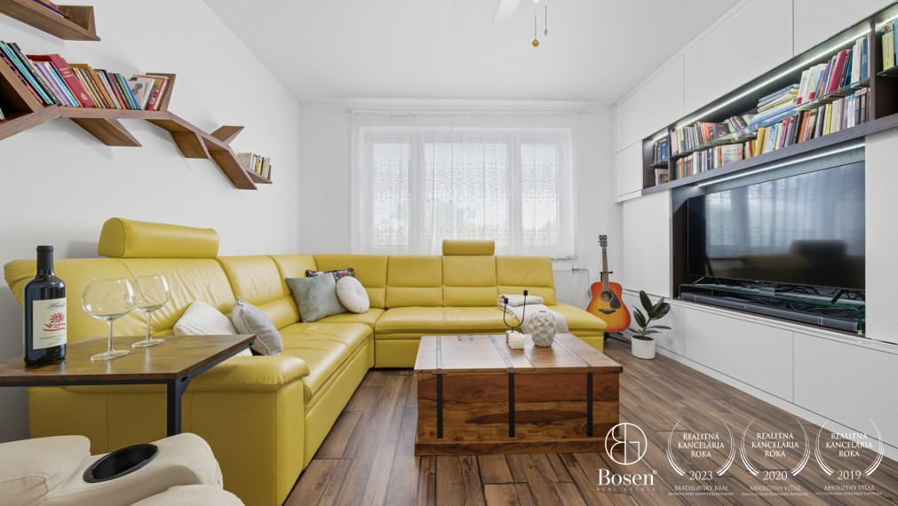 BOSEN | Zariadený 4 izb. byt, Ľubovnianska 8, Petržalka 87m2
