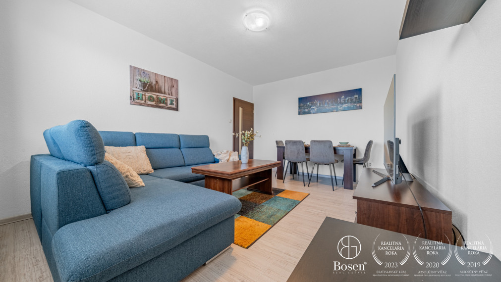 Na prenájom priestranný 3-izbový byt s balkónom v Ružinove – Exnárova ulica