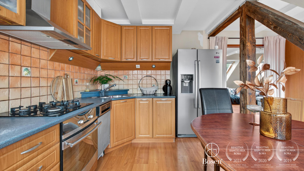 BOSEN | Priestranný 2 izbový byt s podkrovím, 119 m2, Nové Mesto - Bratislava