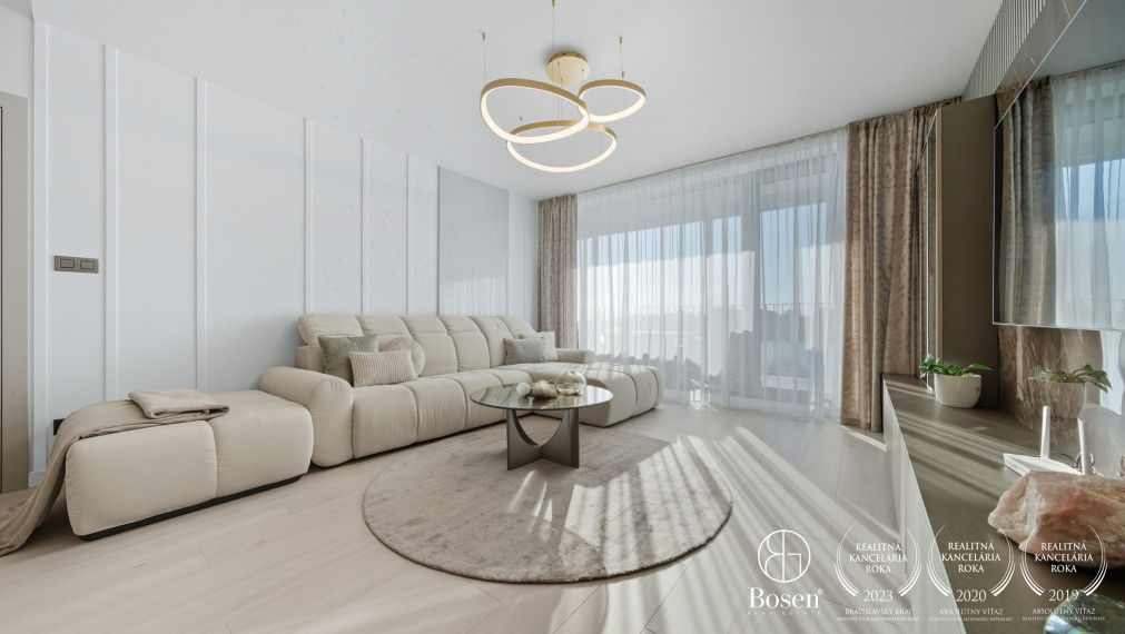 BOSEN | Luxusný 2 izbový byt s moderným vybavením, Piešťany, 68,37 m2