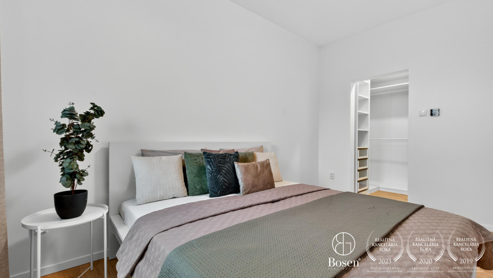 Moderný 2-izbový byt s loggiou a parkovaním – Geologická, Podunajské Biskupice