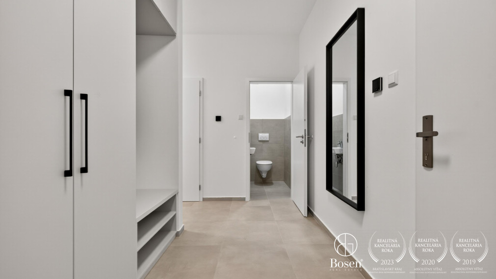 Moderný 2-izbový byt s loggiou a parkovaním – Geologická, Podunajské Biskupice