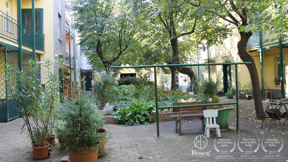 BOSEN | Priestranný 2 izbový byt s podkrovím, 119 m2, Nové Mesto - Bratislava