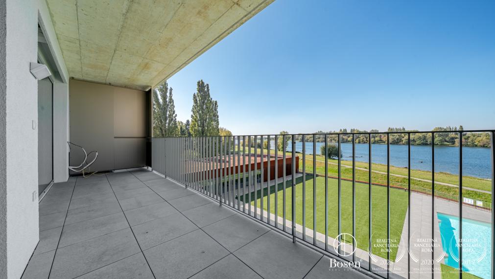 BOSEN | BLUEWAVE _ 2 izbový apartmán s krásnym výhľadom 4NP_A32, Banka, Piešťany, 86.80 m2