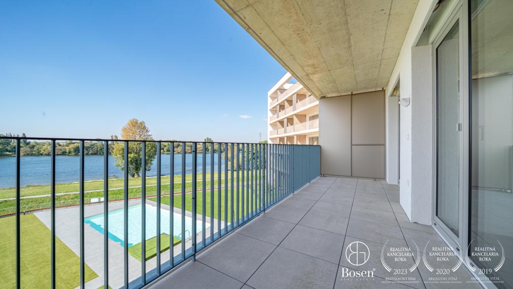 BOSEN | BLUEWAVE _ 2 izbový apartmán s krásnym výhľadom A21_03, Banka, Piešťany, 89.89 m2