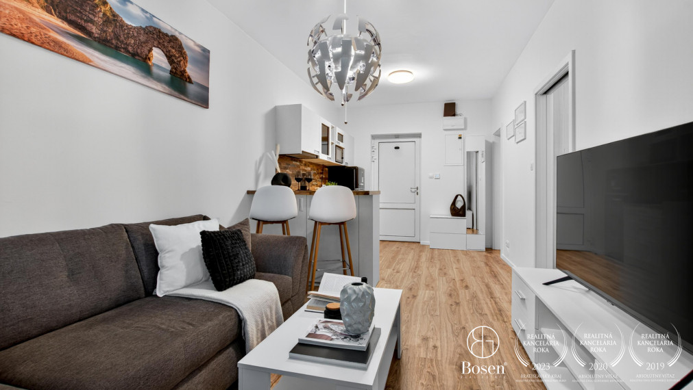 BOSEN | Praktický 2 izbový byt so záhradkou, Senec