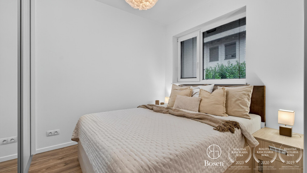 BOSEN | Praktický 2 izbový byt so záhradkou, Senec