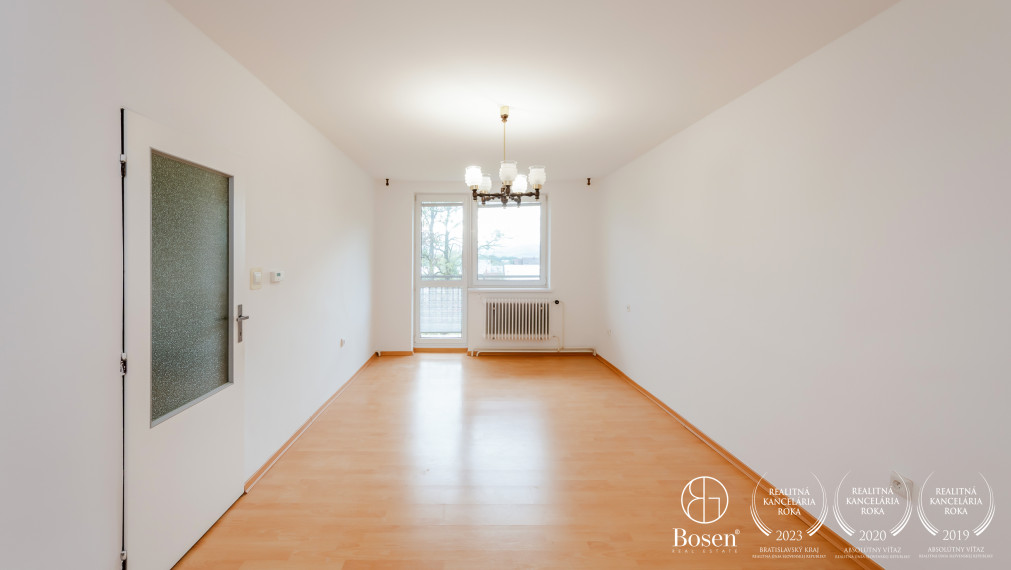 BOSEN | Priestranný 4 izbový byt s výbornou dispozíciou a záhradou Liesek , 88m2