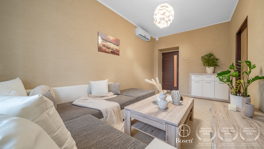 REZERVOVANÉ |  BOSEN group | 3 izbový byt s parkovacím miestom pri OC VIVO Bratislava