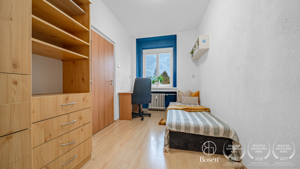 REZERVOVANÉ |  BOSEN group | 3 izbový byt s parkovacím miestom pri OC VIVO Bratislava