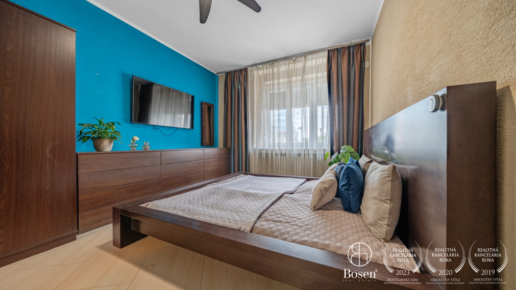REZERVOVANÉ |  BOSEN group | 3 izbový byt s parkovacím miestom pri OC VIVO Bratislava