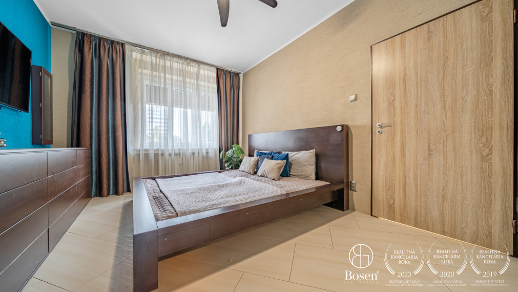REZERVOVANÉ |  BOSEN group | 3 izbový byt s parkovacím miestom pri OC VIVO Bratislava