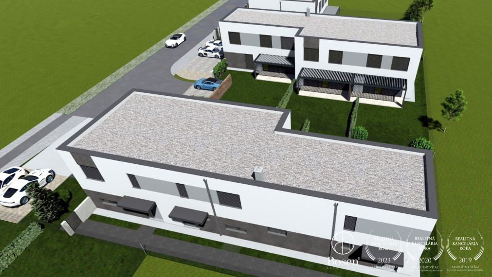 BOSEN | Jedinečné rodinné domy vo výstavbe, Rovinka
