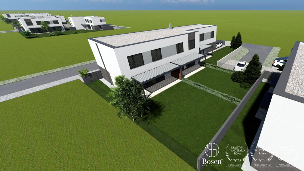 BOSEN | Jedinečné rodinné domy vo výstavbe, Rovinka