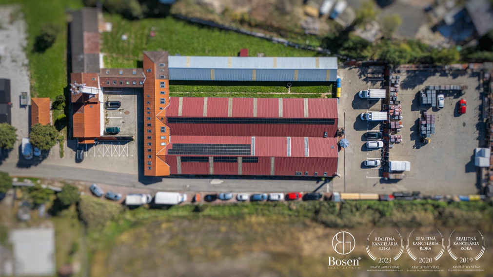 BOSEN | Priemyselno – obchodný areál, 5302 m2, Záhorská Bystrica