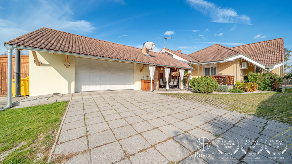 BOSEN | 3 izbový rodinný dom s veľkorysým pozemkom 1369 m2 v obci Ňárad,  Dunajská Streda