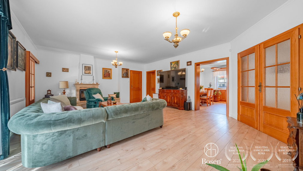 BOSEN | 3 izbový rodinný dom s veľkorysým pozemkom 1369 m2 v obci Ňárad,  Dunajská Streda