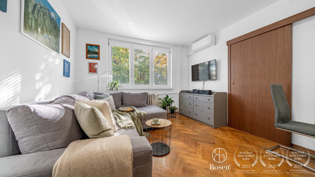 REZERVOVANÉ | BOSEN| 2 izbový byt v tichej zelenej lokalite Devínskej Novej Vsi