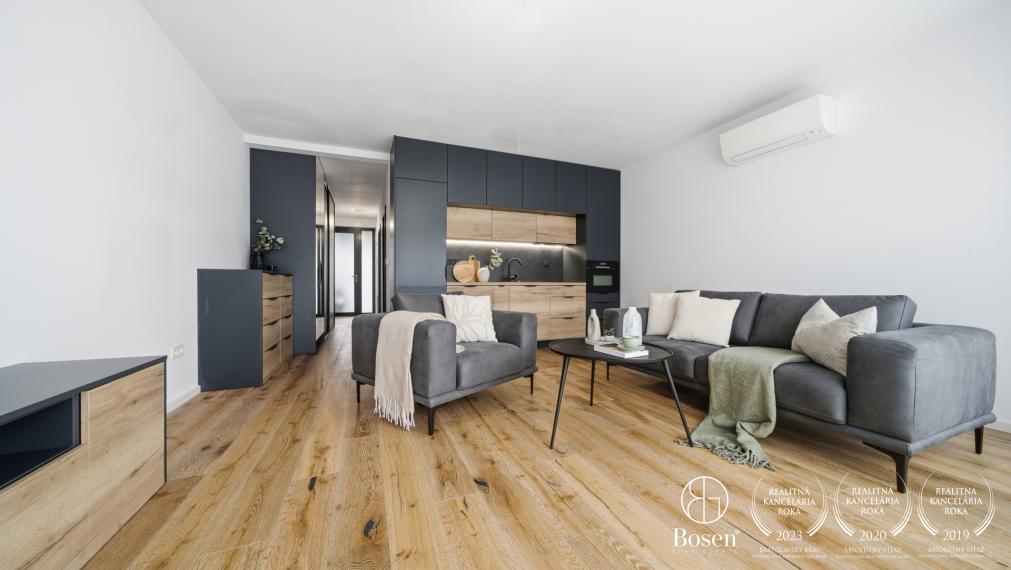 BOSEN | 2 izbový byt s terasou a parkovacím státím, Karpatská ulica - Staré Mesto