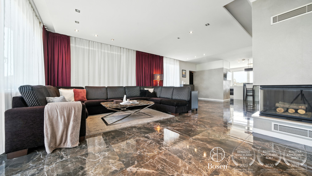BOSEN | 4 izb. penthaus - súkromie bez susedov, 267 m2 | Kramáre – Uhrova ulica