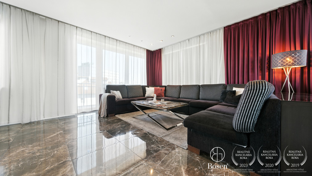 BOSEN | 4 izb. penthaus - súkromie bez susedov, 267 m2 | Kramáre – Uhrova ulica