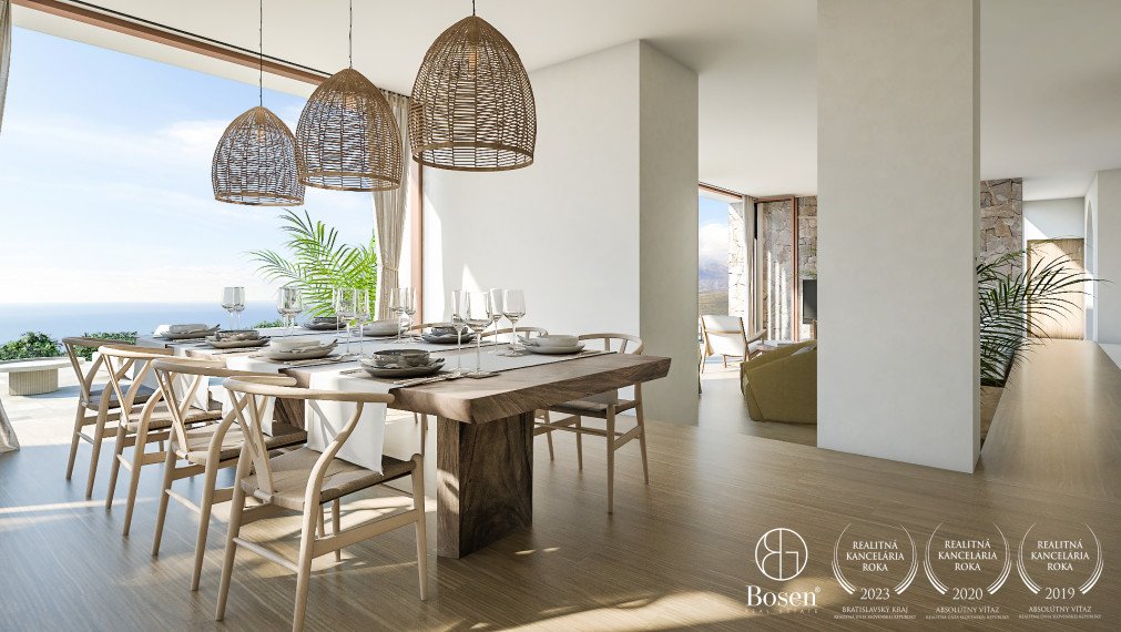 BOSEN| Unikátny townhouse v Luštici Bay, Čierna Hora