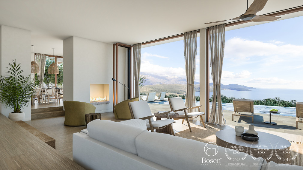 BOSEN| Unikátny townhouse v Luštici Bay, Čierna Hora