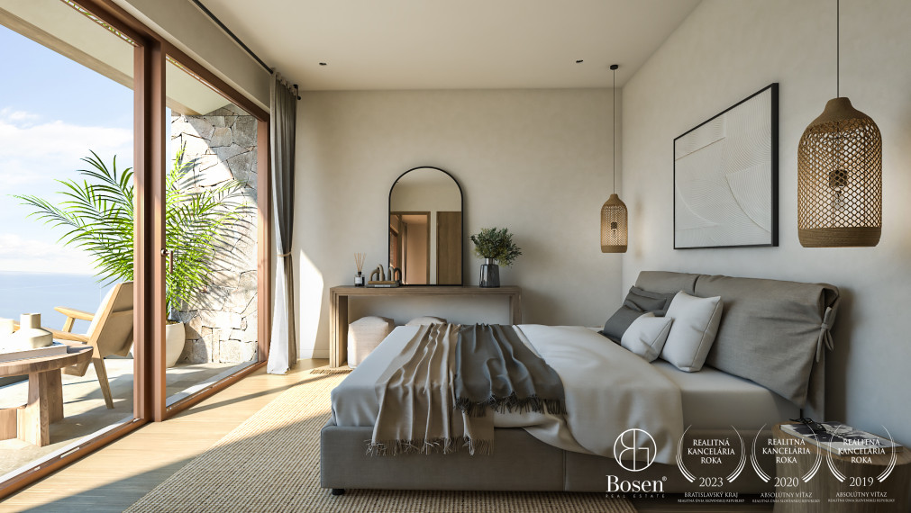 BOSEN| Unikátny townhouse v Luštici Bay, Čierna Hora