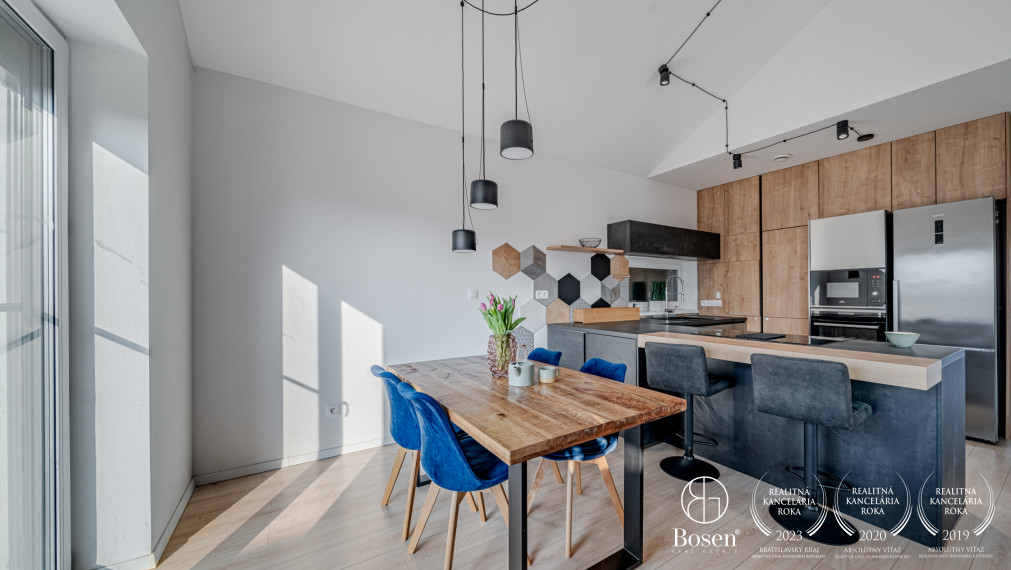 BOSEN | Na prenájom moderný 4-izbový rodinný dom s terasou, klimatizáciou a fotovoltikou – Alžbetin Dvor