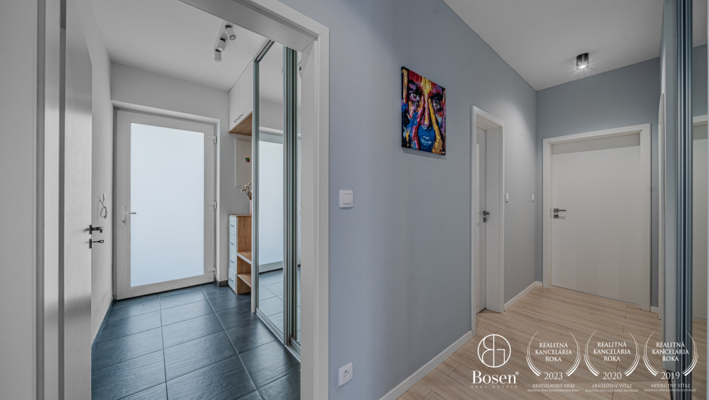 BOSEN | Na prenájom moderný 4-izbový rodinný dom s terasou, klimatizáciou a fotovoltikou – Alžbetin Dvor