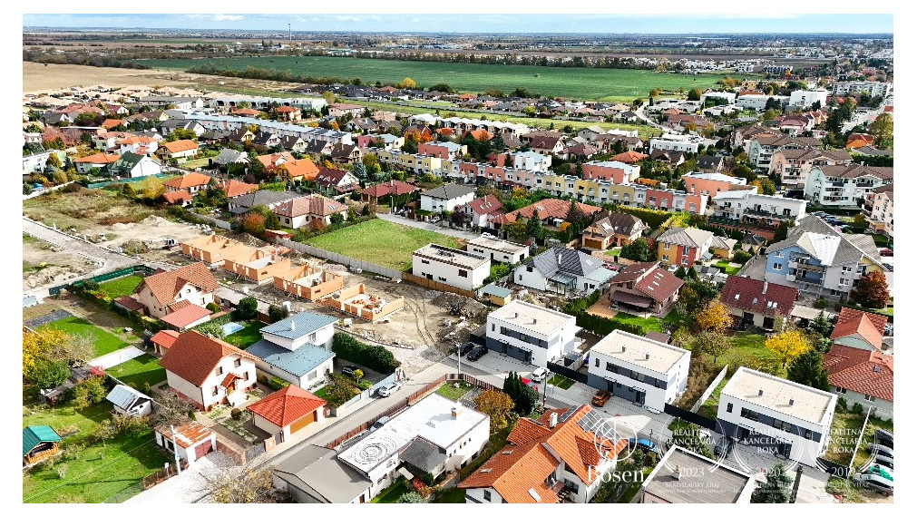 BOSEN | Moderné 4 izbové rodinné domy vo výstavbe, Rovinka