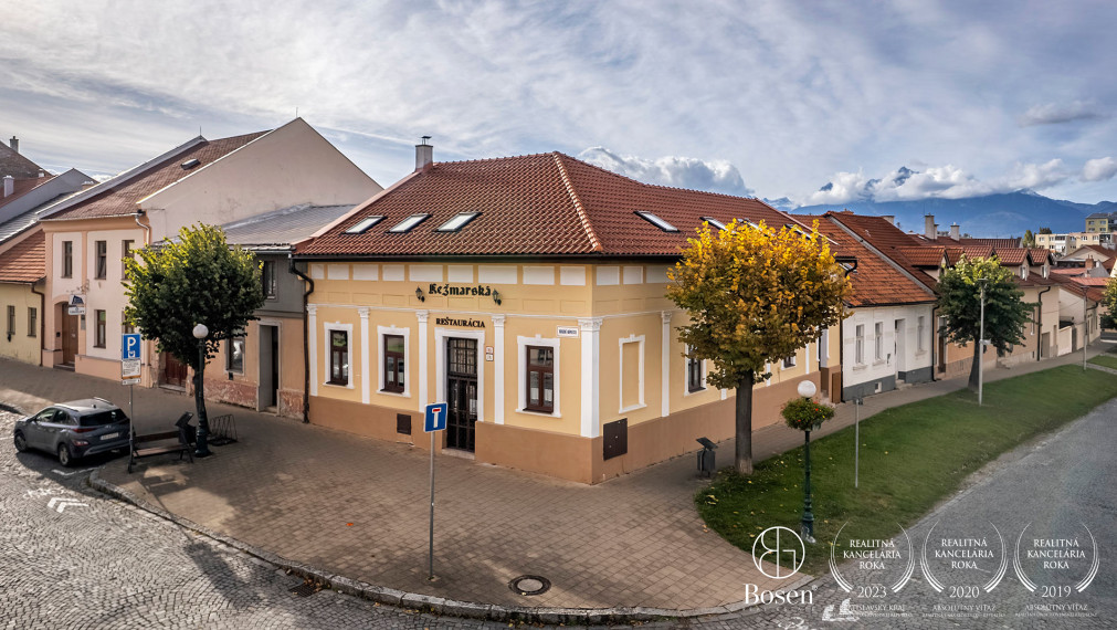 BOSEN | Historic House with Commercial Potential in Kežmarok