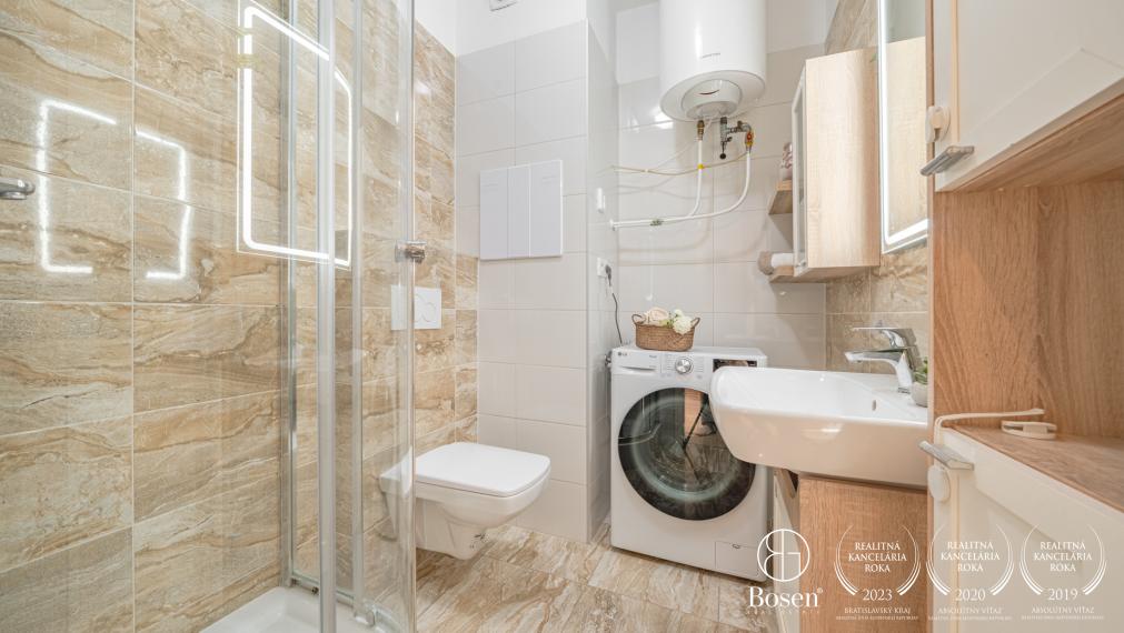 Rezervované Moderný 2-izbový byt s loggiou a parkovaním - Dunajská Lužná