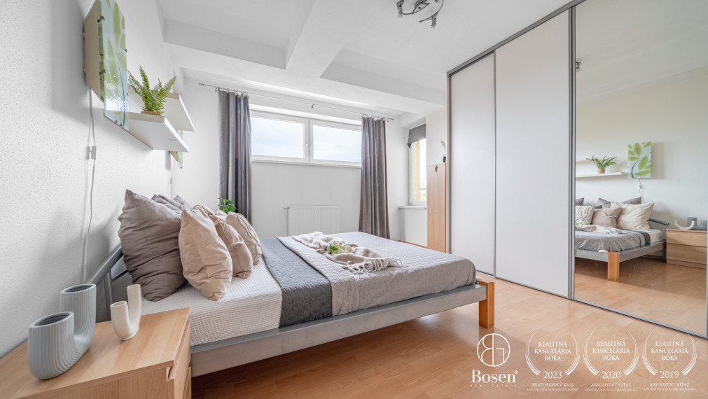 BOSEN | 3- izbový priestranný byt, Budatínska ulica - Petržalka, 84 m2