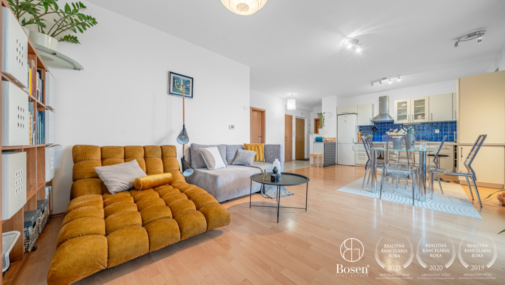BOSEN | 3- izbový priestranný byt, Budatínska ulica - Petržalka, 84 m2