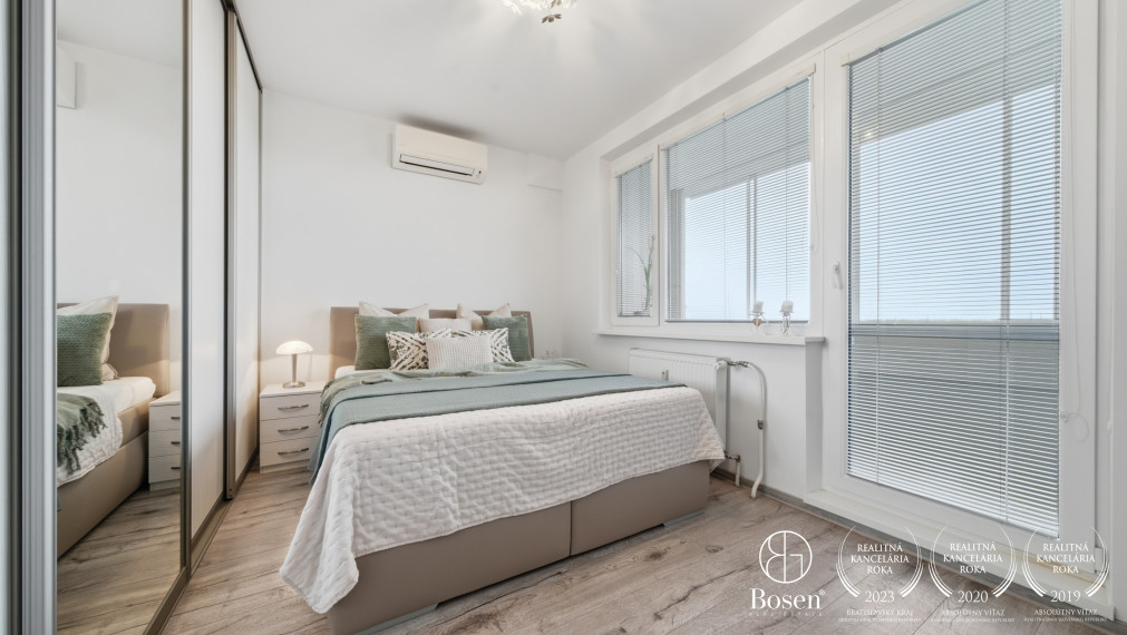 BOSEN | 2- izbový byt po kompletnej rekonštrukcii s výhľadom na jazero, Strečnianska ulica - Petržalka, 48m2