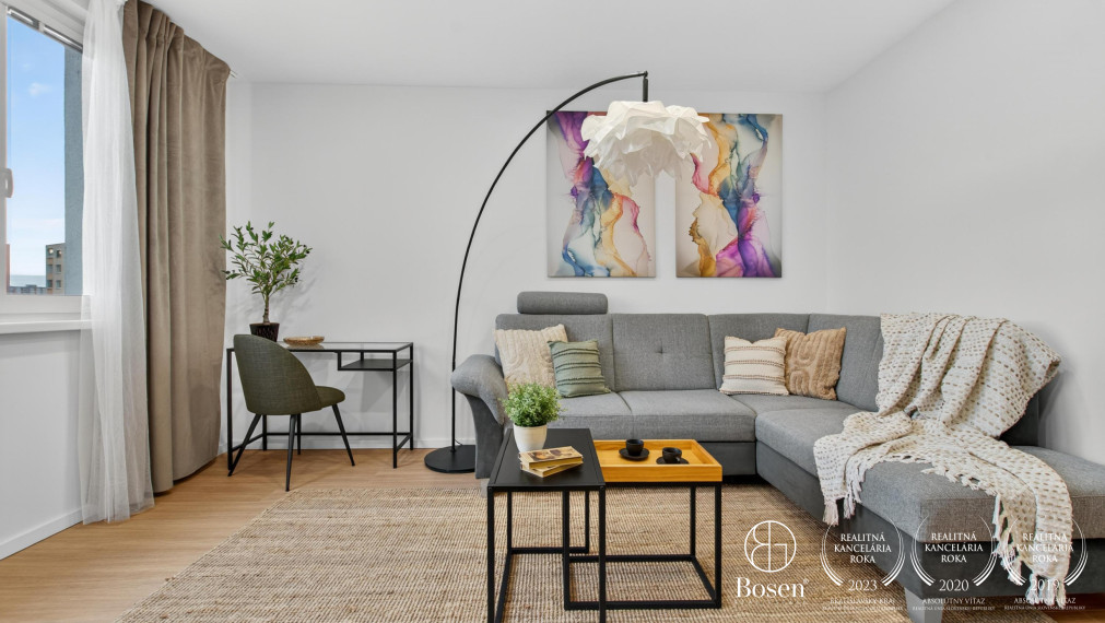 BOSEN | 4 izbový kompletne zrekonštruovaný byt s loggiou, 87,2 m2, Bzovícka, Petržalka