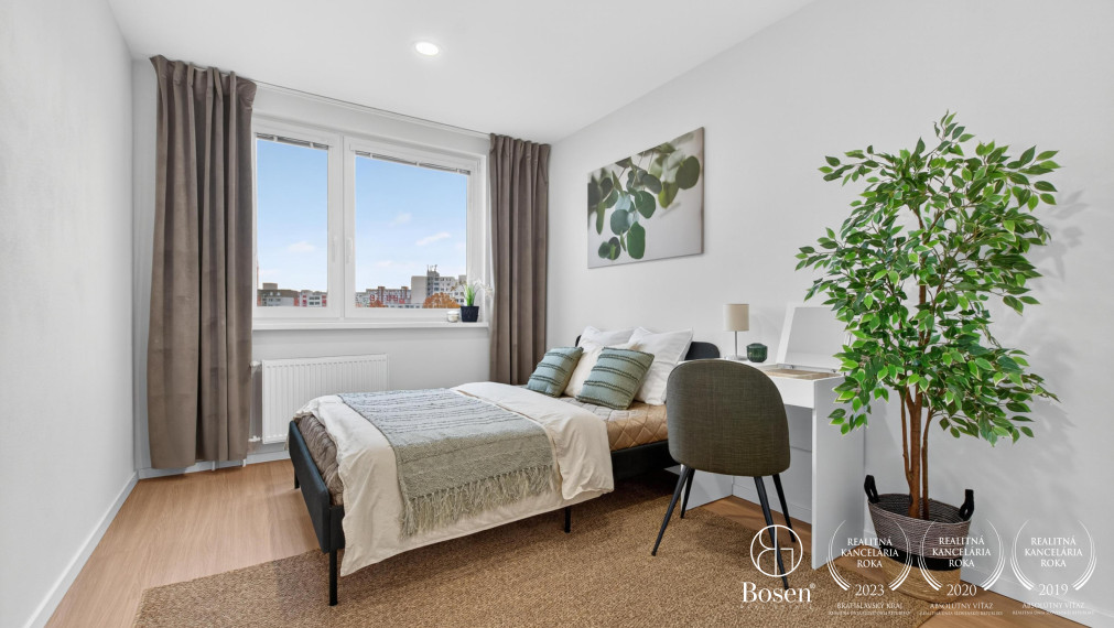 BOSEN | 4 izbový kompletne zrekonštruovaný byt s loggiou, 87,2 m2, Bzovícka, Petržalka