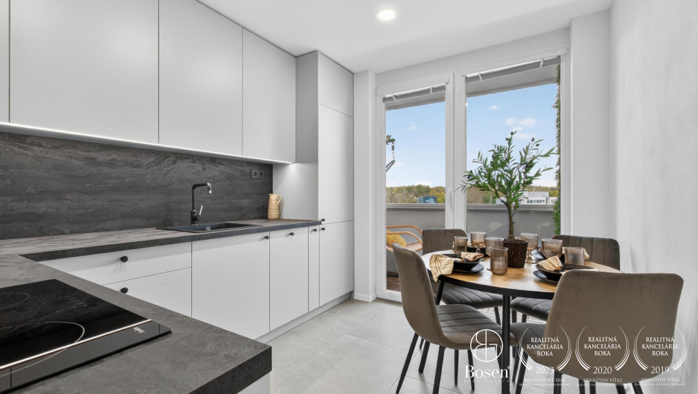 BOSEN | 4 izbový kompletne zrekonštruovaný byt s loggiou, 87,2 m2, Bzovícka, Petržalka