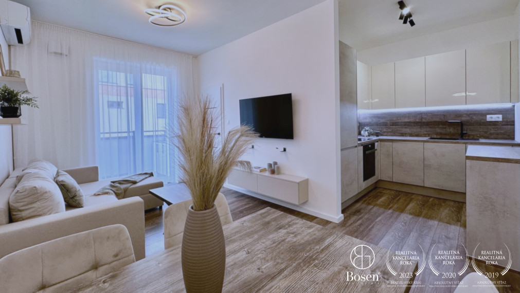 BOSEN | Pekný 1,5 izbový byt s parkovacím státim, Rovinka