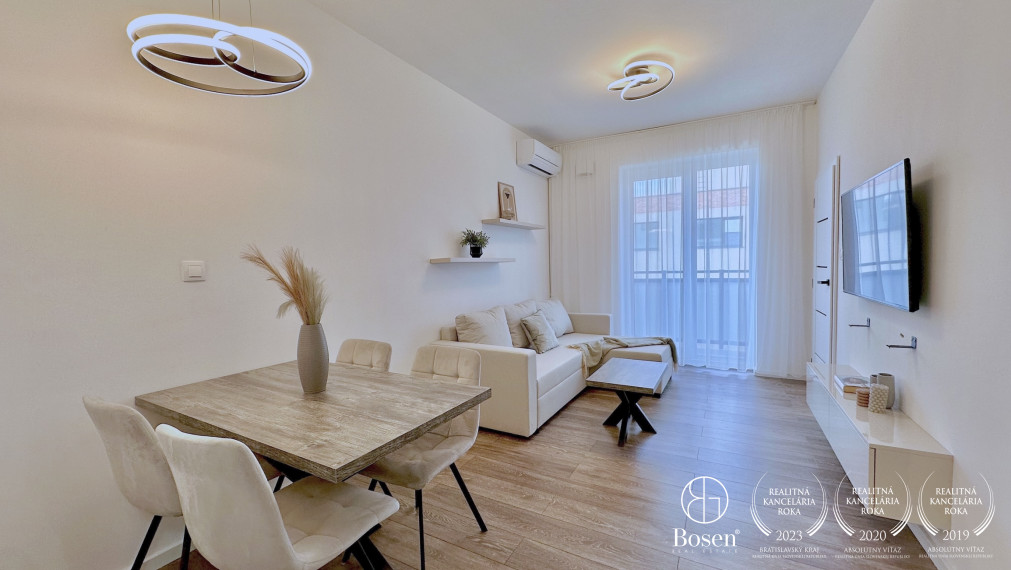 BOSEN | Pekný 1,5 izbový byt s parkovacím státim, Rovinka