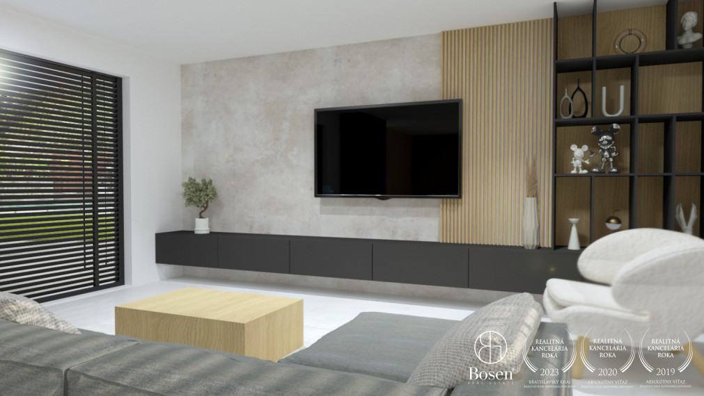 BOSEN | ZNÍŽENÁ CENA | Na predaj novostavba 4 izbového rodinného domu - Nedašovce, okres Bánovce nad Bebravou